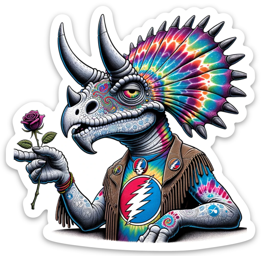 Kosmic Charlie Sticker - Die Cut 3" x 2.95"